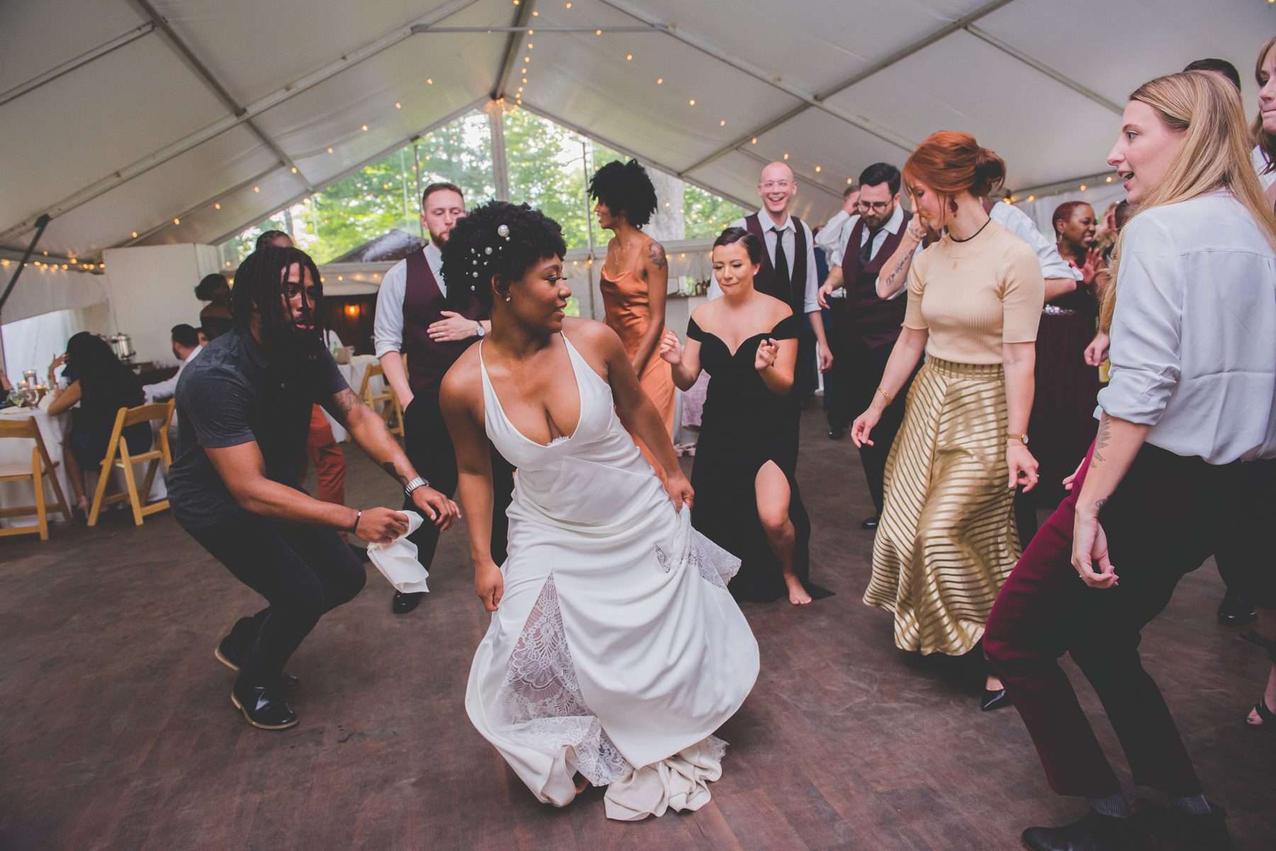 bride dancing photos Historic Strawberry Mansion philadelphia wedding photographer